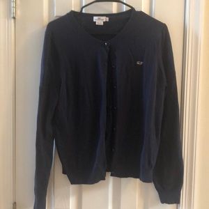Vineyard Vines cardigan sweater navy blue